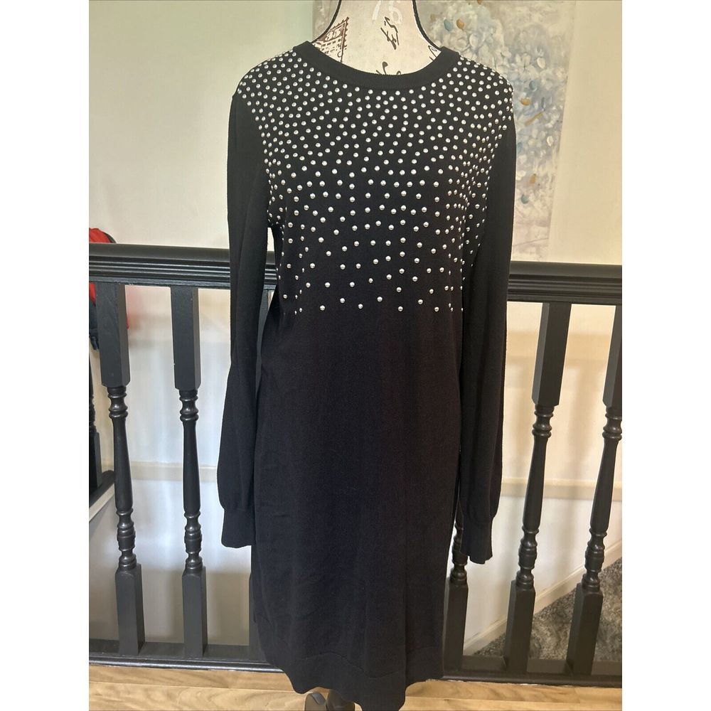 MICHAEL Michael Kors Women Black Casual Dress M